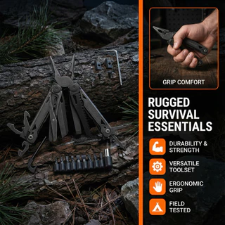 Multi-functional combination pliers, vehicle-mounted multi-functional pliers, combination folding pliers (MQ084DG)