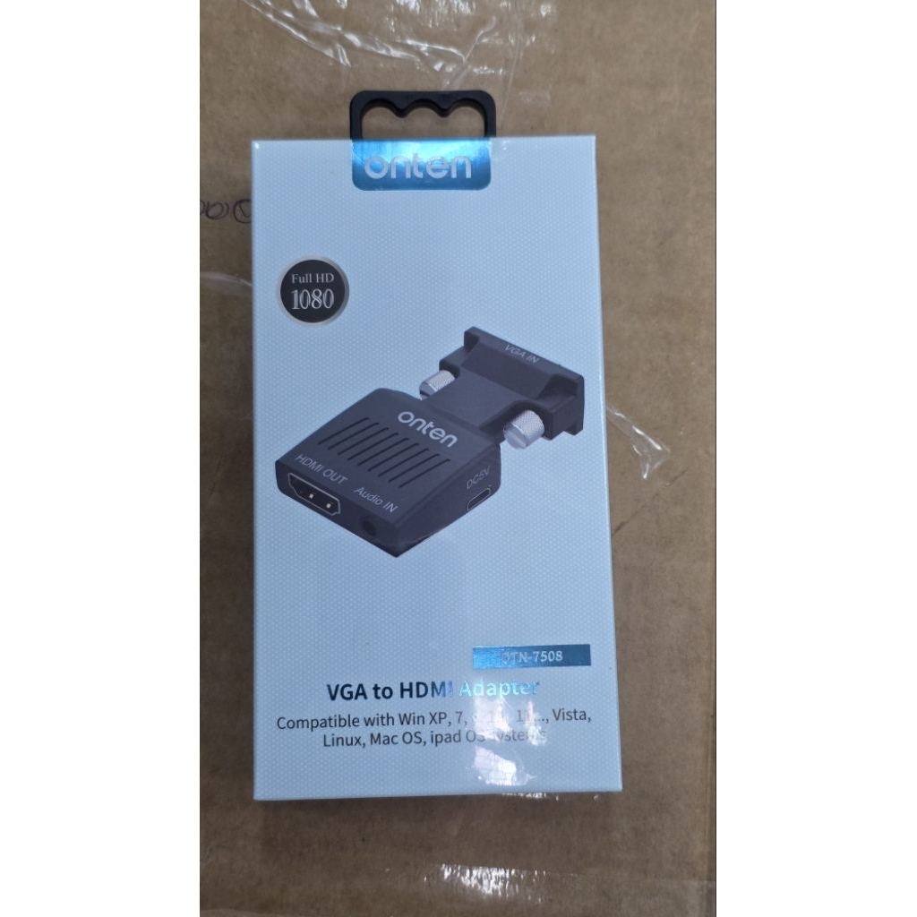 onten OTN-7508 VGA to HDMI Adapter