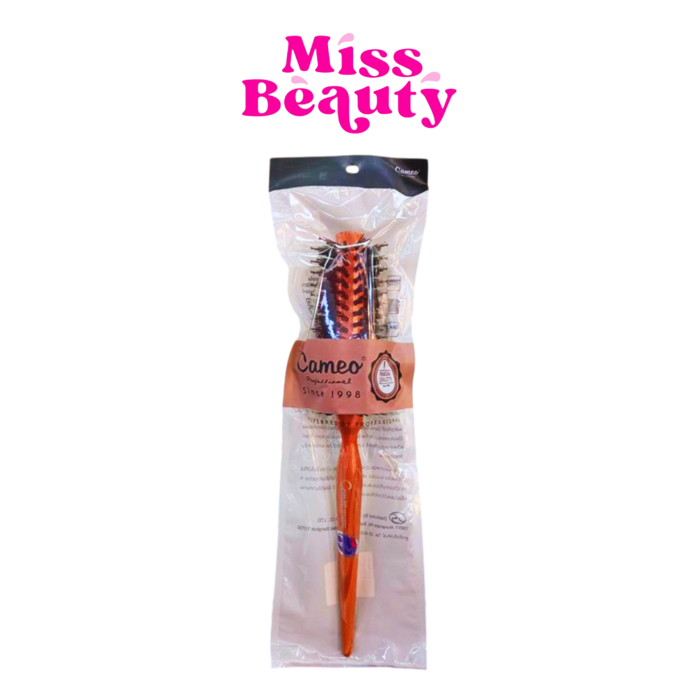 Cameo รุ่น RM แปรงไดร์กลมลายไม้ หวีไดร์