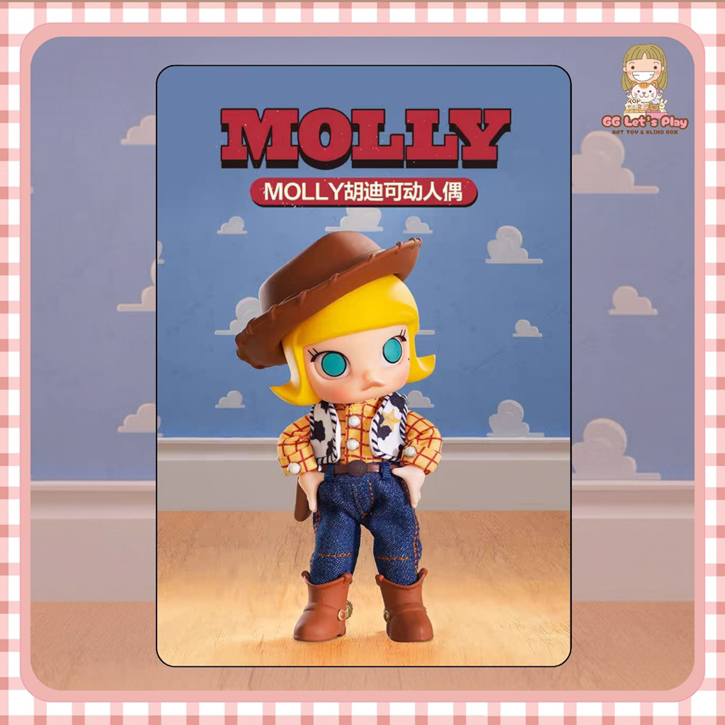 [🇹🇭สินค้าพร้องส่ง🇹🇭]✨MOLLY x PIXAR - Woody Action Figure(BJD) ✨
