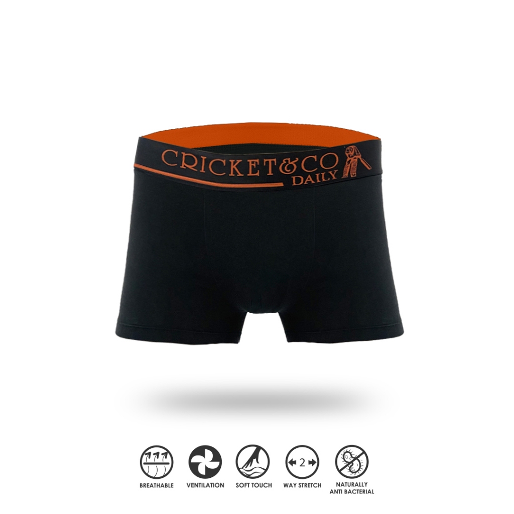 Cricket & Co กางเกงชั้นในผู้ชายรุ่น Bamboo แบบ Short Boxer มี 3 สี