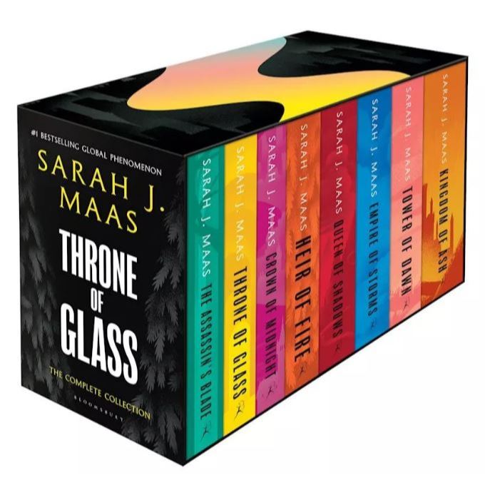 [Chulabook] หนังสือ THRONE OF GLASS BOX SET (8 BK.) (9781526650535) c321
