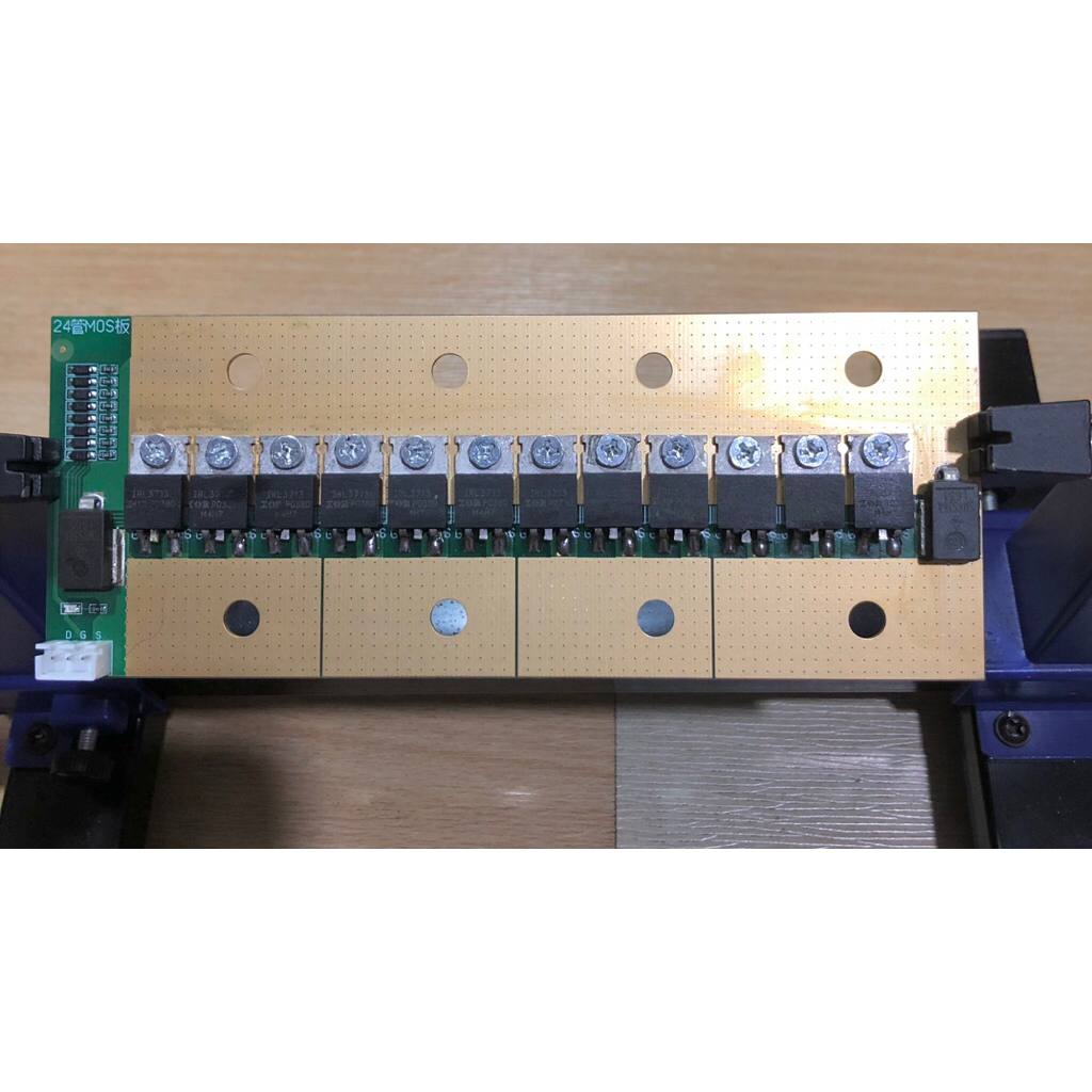 บอร์ด power mosfet สำหรับเครื่อง spot welder แบบ 24 mosfet