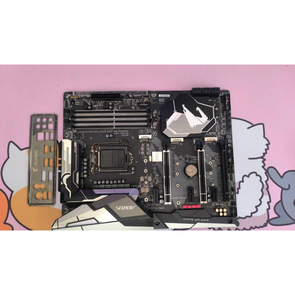 MAINBOARD (เมนบอร์ด) 1151 GIGABYTE Z370 AORUS Gaming 7 มือสอง (อ่านรายละเอียด)