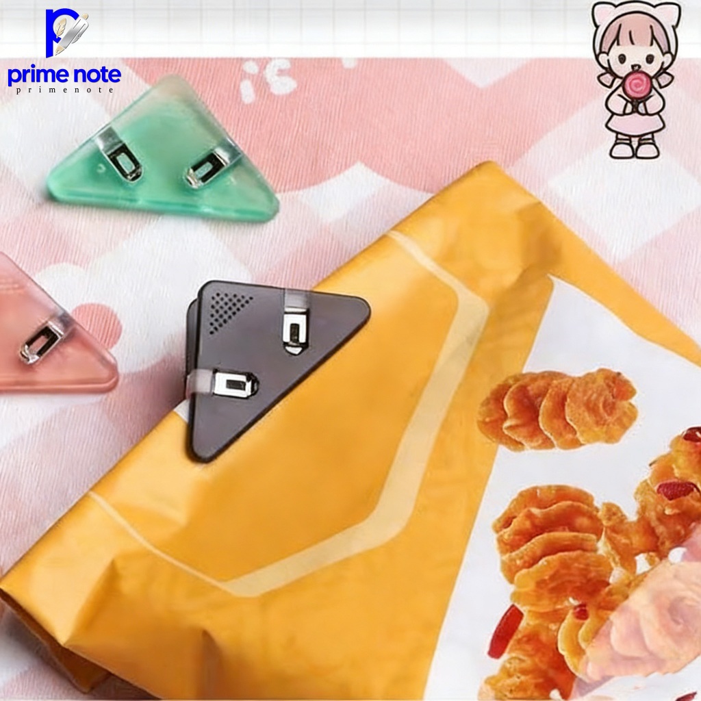 คลิปมุมกระดาษสีสันสดใ  ทรงสามเหลี่ยมน่ารัก สีเยอะมากๆ ที่หนีบมุมกระดาษแบบใหม่ ใช้งานสะดวก กระดาษ เข้ามุม สุ่มสี - รูปที่ 5