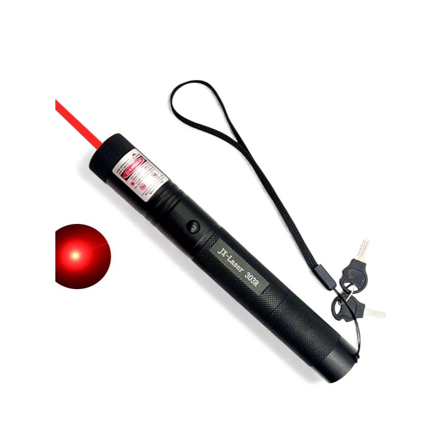 Laser Pointer เลเซอร์แสงสีแดง รุ่น Laser Pointer  พร้อมกับแบตเตอรี่แบบชาร์จไฟได้ IPU-898