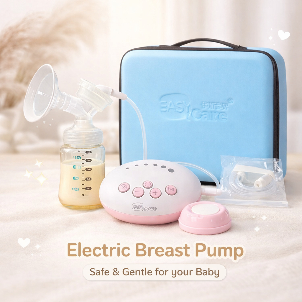 เครื่องปั๊มนมไฟฟ้า EB11 ปรับแรงดูด 6 ระดับ แถมจุกนมหลอก BPA Free
