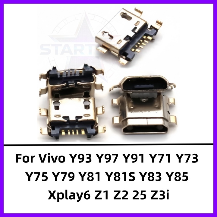 พอร์ตชาร์จ USB สําหรับ Vivo Y71 Y73 Y75 Y79 Y81 Y81S Y83 Y85 Y91 Y91i Y91c Y93 Y95 Xplay6 Z1 Z2 Z5 Z