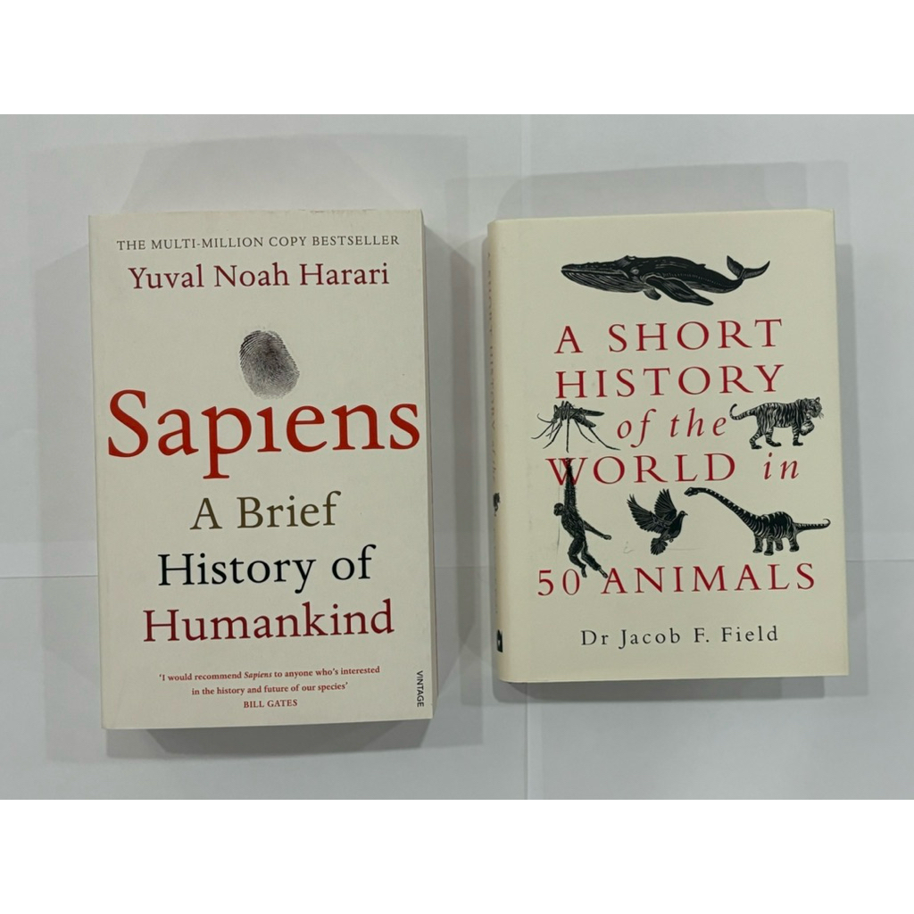 Big Ideas Non-Fiction Books | Sapiens & A Short History of the World (2 Books)