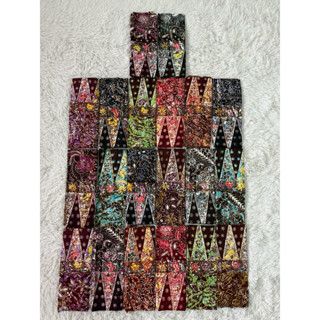 ผ้าถุงตรังกานู ผ้าปาเต๊ะเกรดA (ลายใหม่ล่าสุด)