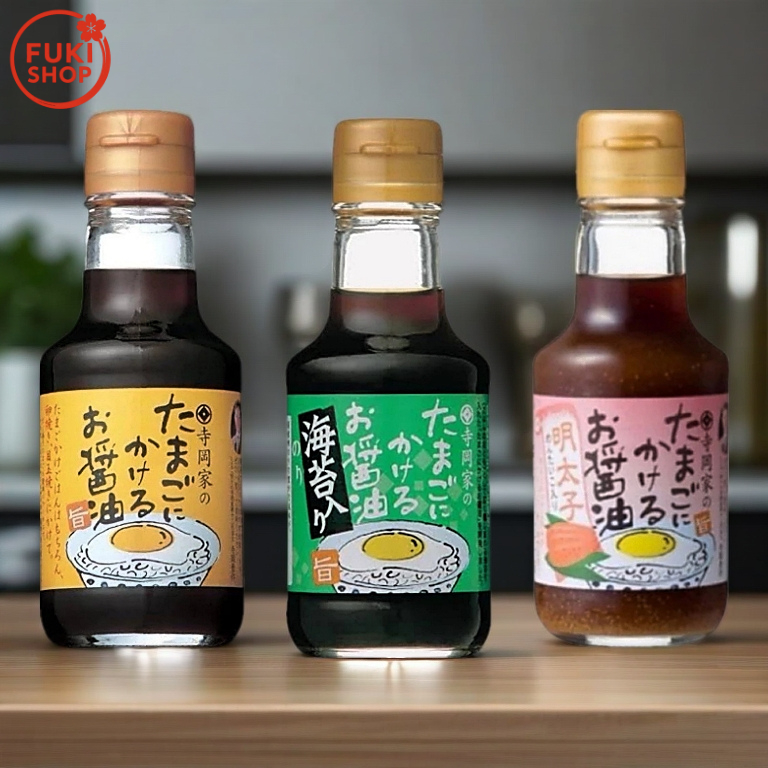 Teraoka Dashi Soy Sauce for Eggs 150ml ซอสไข่ดาว ซอสถั่วเหลืองนำเข้าจากญี่ปุ่น ของแท้💯%สวย
