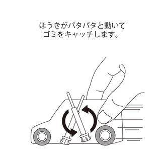 MIDORI Mini Cleaner / รถเก็บขี้ยางลบ แบรนด์ MIDORI จากประเทศญี่ปุ่น