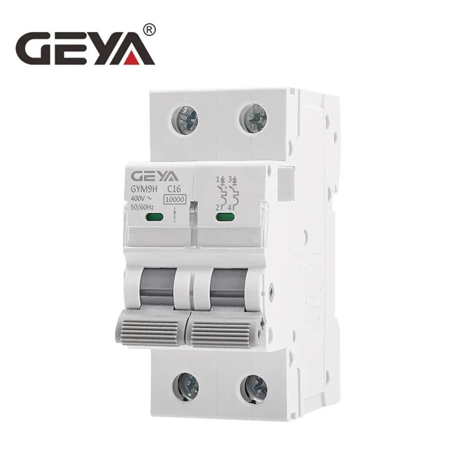 GEYA GYM9H 10KA MCB 2P Circuit Breaker 220V C Curve