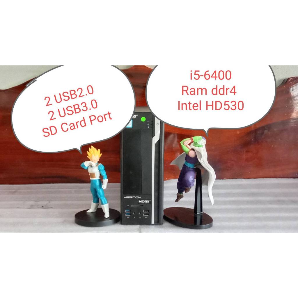 PC ACER Veriton X4650G คอมพิวเตอร์ Core-i5-6400 Ram 4-8Gb HDD 500GB ทำงาน เล่นเกมส์เบาๆ Freefire /Ro