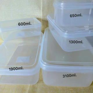 ราคาถูก กล่องพลาสติกใส กล่องถนอมอาหาร กล่องอเนกประสงค์ พร้อมส่ง
