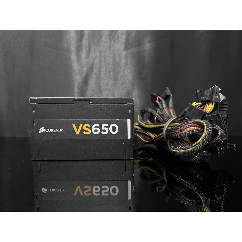 เพาเวอร์ซัพพลาย(power supply) corsair vs650  (650w 80+ bronze)