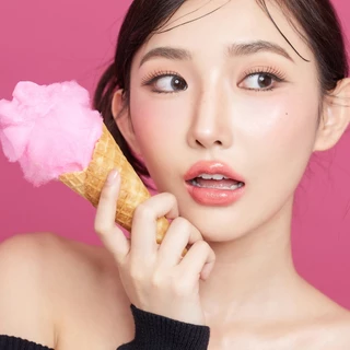 [ของแท้💯] OYoU Cotton Candy สี Ash คอนแทคเลนส์รายเดือน Lensfarhang