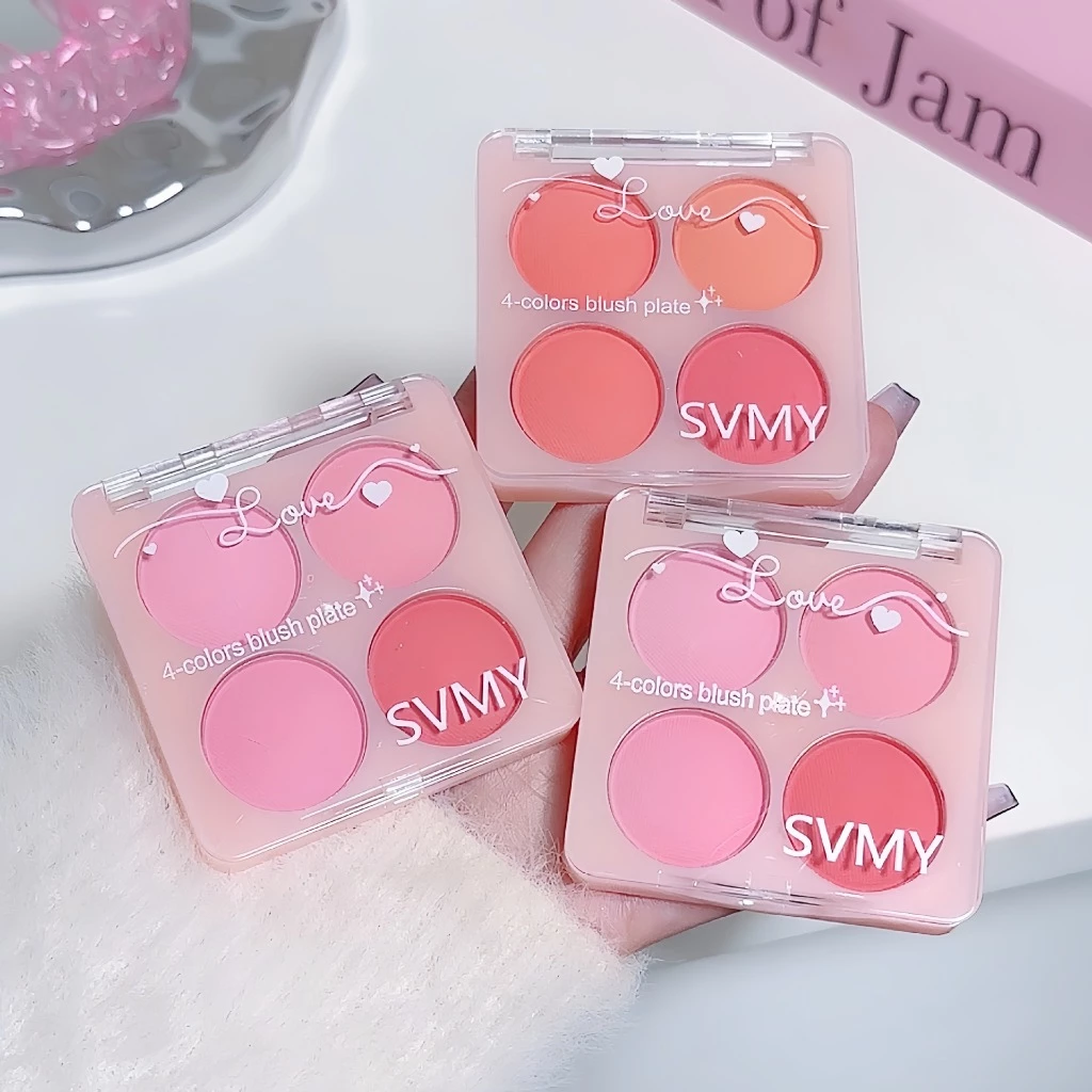 YOTAI บลัชออน 4 สีเนื้อฝุ่น ไล่โทนสวย เม็ดสีชัด ติดทน thumbnail 3