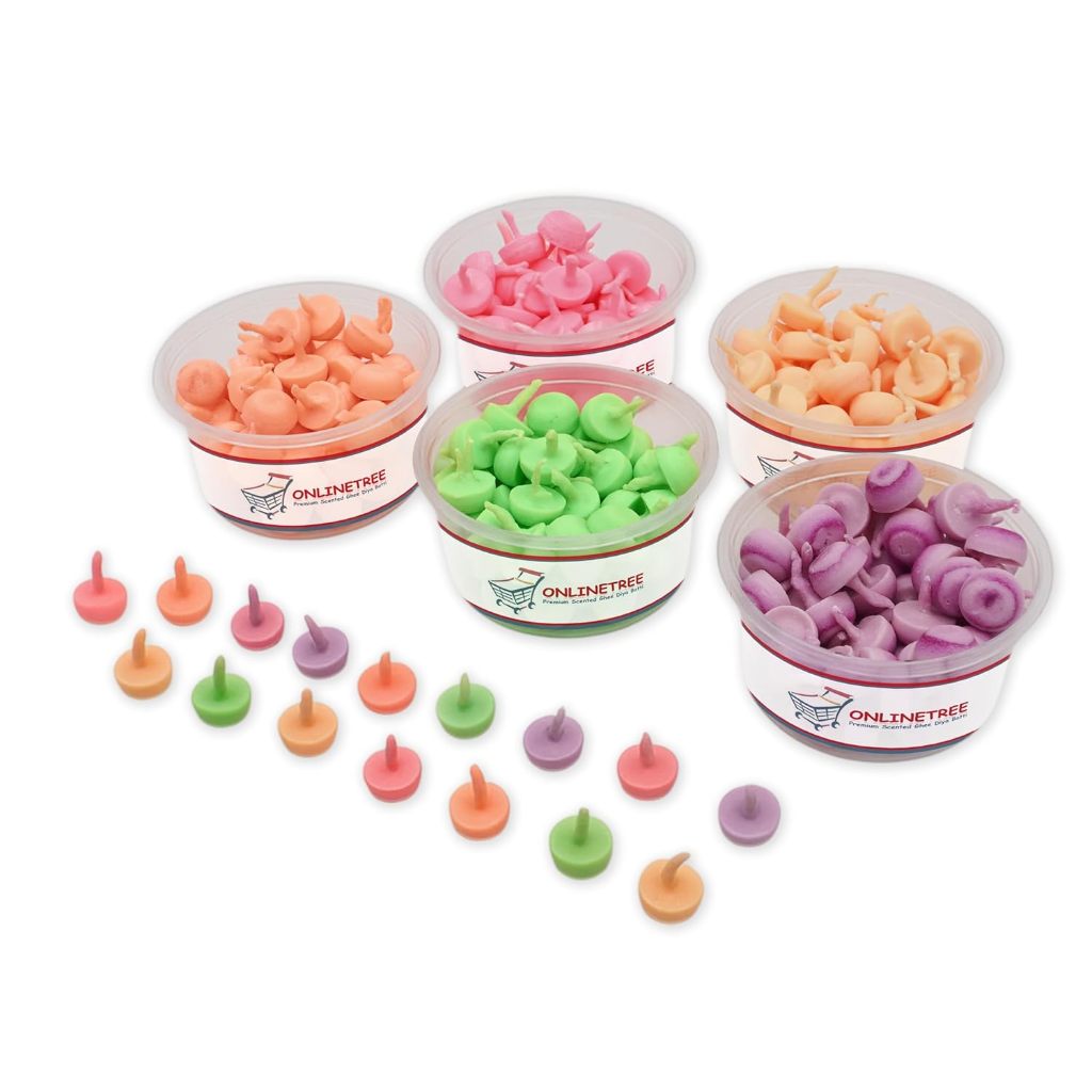 ไส้ตะเกียงเนยใส/ Onlinetree/ 50ชิ้น/ Pure Ghee Diya / ปราศจากขี้ผึ้ง 100%/ อินเดียแท้