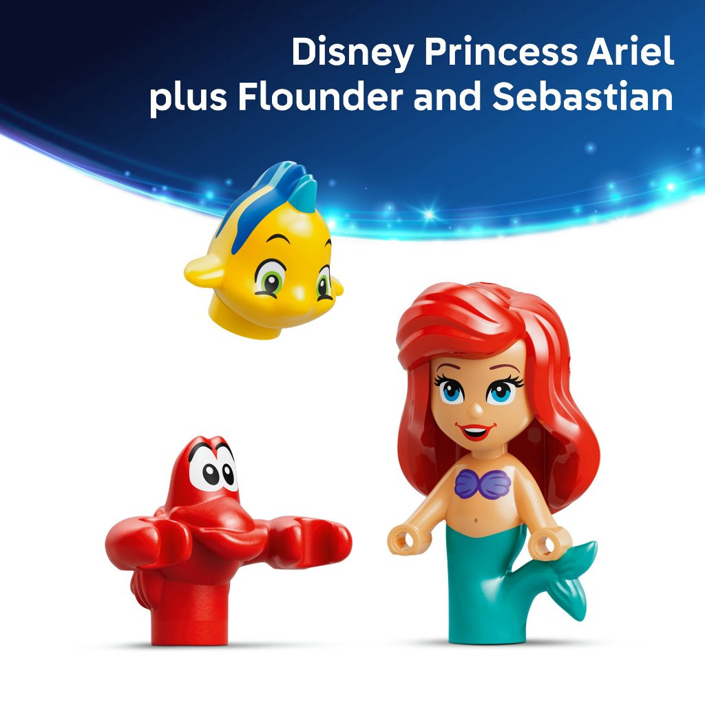 LEGO Disney Princess ‏43285 قصر آرييل الصغير (179 قطعة) — صورة 8