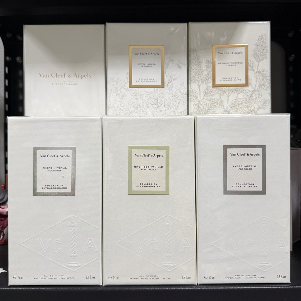 🌟น้ำหอม Van Cleef & Arpels 75ml. 4กลิ่น 🌟กล่องซีล ของหายาก