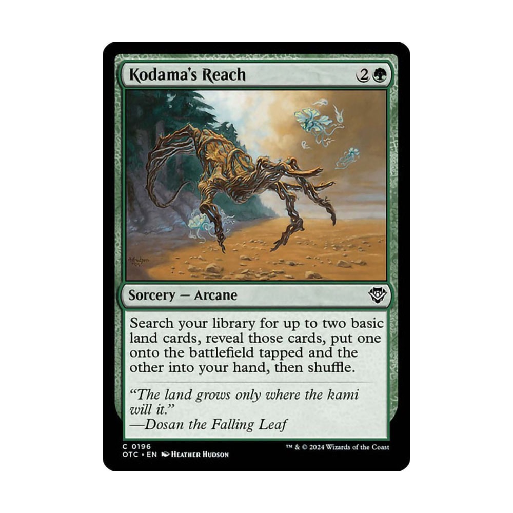 [MTG] Kodama's Reach [OTC] [GREEN] [C] - Magic the Gathering SINGLES