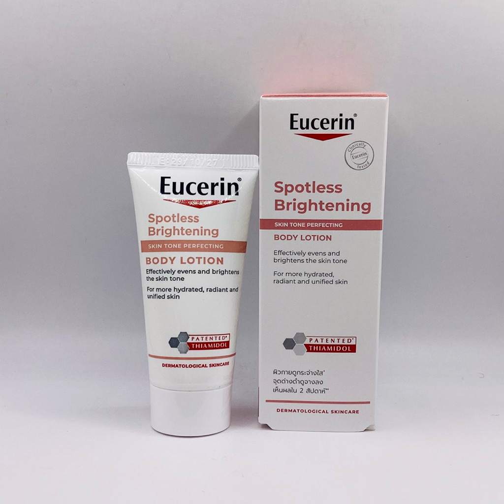 ขนาดทดลอง 📍Eucerin Spotless Brightening Skin Tone Perfecting Body Lotion 20 ml