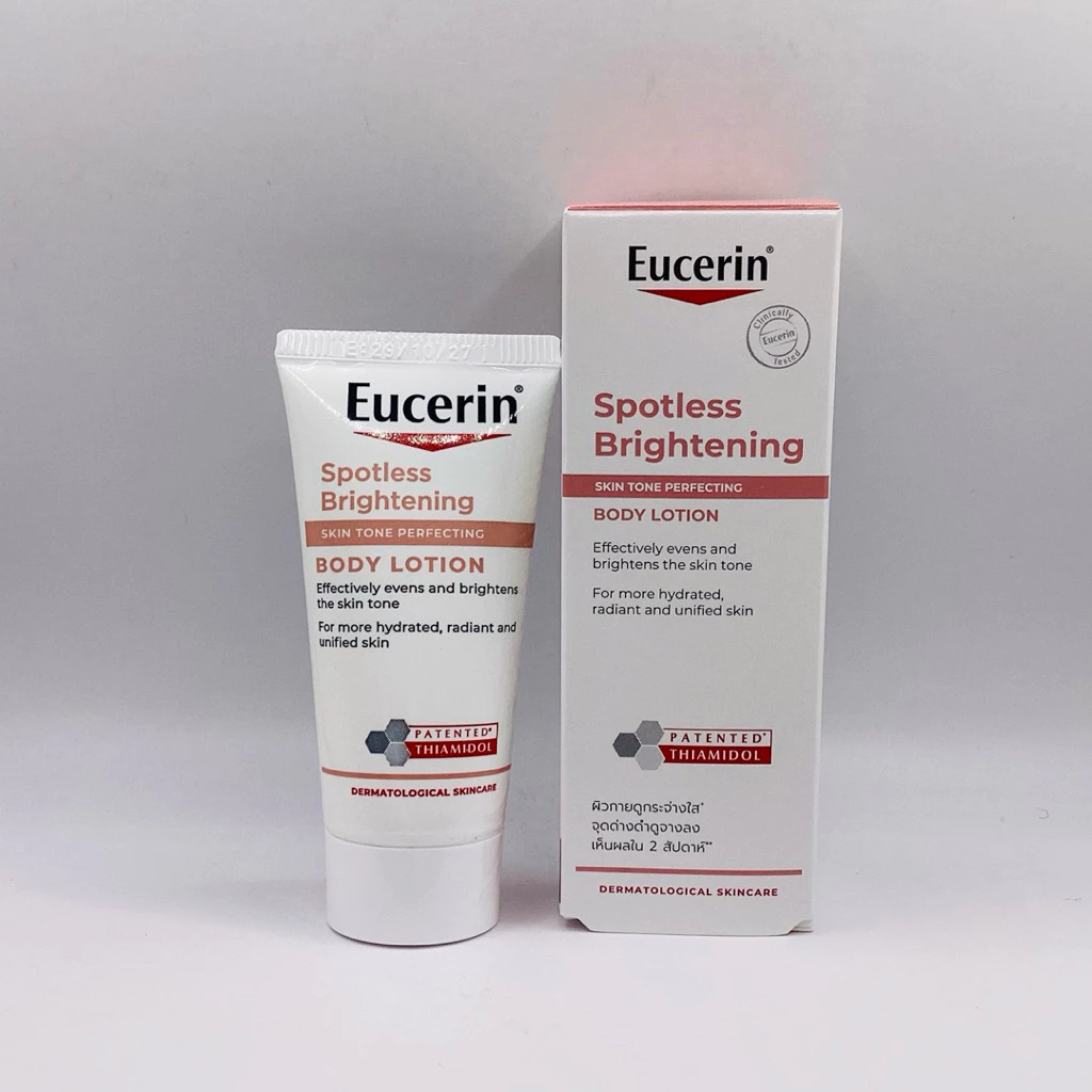 ขนาดทดลอง 📍Eucerin Spotless Brightening Skin Tone Perfecting Body Lotion 20 ml