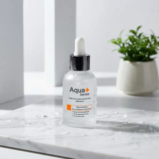 (ส่งฟรี จากแบรนด์) Aqua+ Series TimeLock Skin-Boosting Ampoule 30 ml. แอมพูลดูแลริ้วรอย และการกระชับ