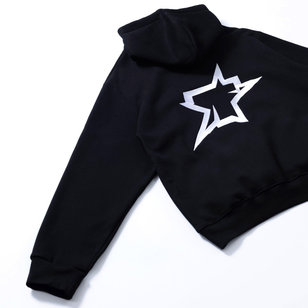 URTHE - เสื้อฮู้ดดี้ เสื้อกันหนาว Oversize รุ่น ICON STAR HOODIE - รูปที่ 3