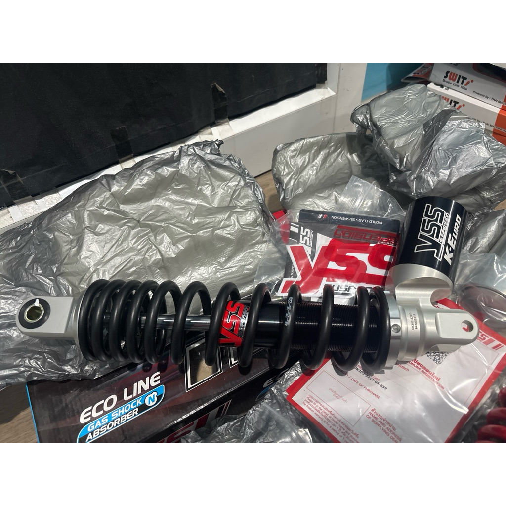 Yssหลังแท้ BLACKสีดำ GIORNO125’23