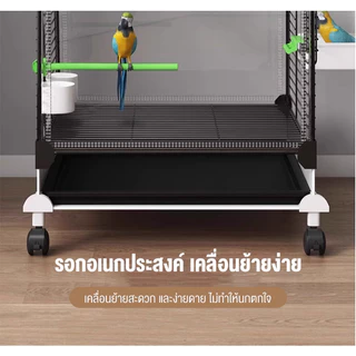 Pet.Pals กรงนกขนาดใหญ่ มีที่ใส่อาหารและน้ำ กรงนก กรงสัตว์เลี้ยง กรงนกเลิฟเบิร์ด กรงนกพกพา กรงนกหัวจุก กรงนกแก้ว กรงนก