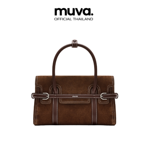 MUVA กระเป๋ารุ่น VERONA SUEDE HAND BAG-MU1540