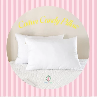 (1 เเถม 1) BEDRIDA หมอนหนุน Cotton Candy ขนาด 19 x 29 นิ้ว