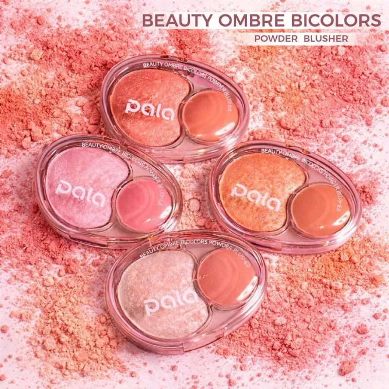 PALA Beauty Ombre Bicolors Powder Blusher บลัชออนฝุ่น 2 สี แบรนด์ไทย thumbnail 4