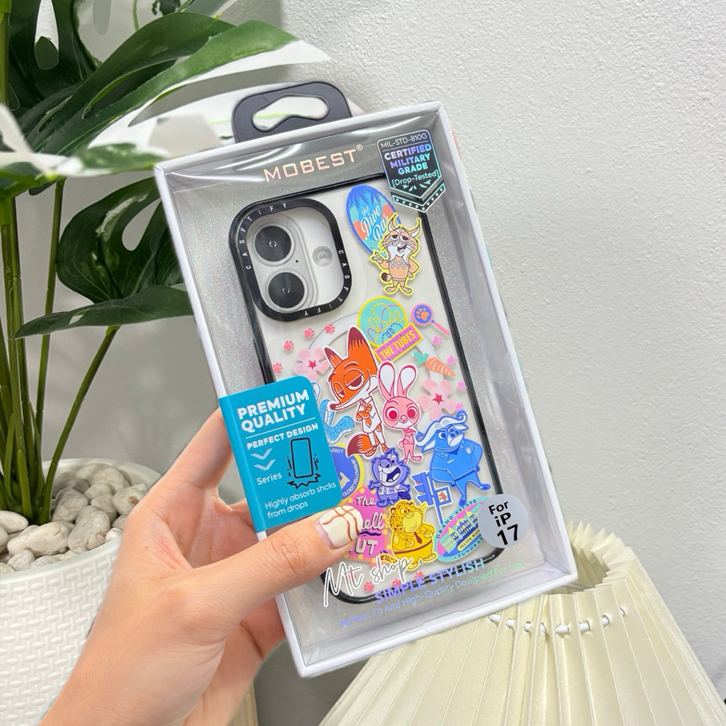 Mobest Case เคสลาย Zootopia มีแม่เหล็กชาร์จ สำหรับรุ่น iP 15 15promax 16promax 17 17pro 17promax ราคา ถูกที่สุด ดีลบีเคเค แกลเลอรีภาพที่ 4