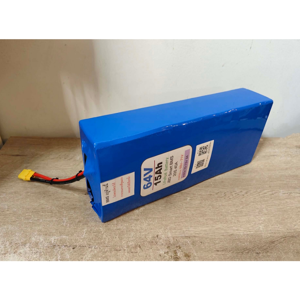 Lithium Battery  60V, 72V, 84V ความจุ 15-30Ah สำหรับจักรยานไฟฟ้า  มอเตอร์ไซค์ไฟฟ้าชนิดแบตเตอรี่ LiFe