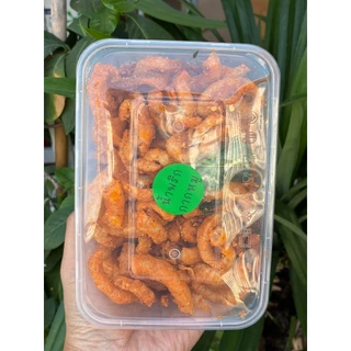 น้ำพริกกากหมู รสต้มยำ สดใหม่ กรอบๆ กล่องใหญ่ 300 กรัม