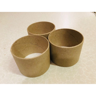 แกนกระดาษ สูง 6cm. เส้นผ่าศูนย์กลาง 7.7 cm หนา 2 มิล ของใหม่