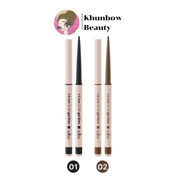 ODBO 1.5MM SLIM GEL LINER OD3021 เจลไลเนอร์ od3021 อายไลเนอร์ เนื้อเจล