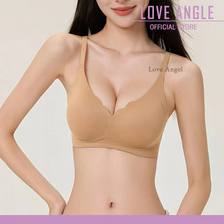 Love Angel ชุดชั้นในสตรีทรงเจลลี่นุ่มไร้รอยต่อ ไม่มีโครง เสริมกระชับ ป้องกันหน้าอกหย่อนคล้อย เก็บทรงด้านข้าง บางเบา 898