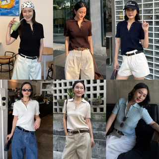 198 knockknock - BASIC POLO TOP