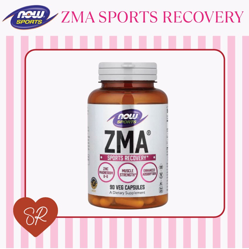 Now Sports ZMA Sports Recovery ซิงค์ แมกนีเซียม วิตามินบี6