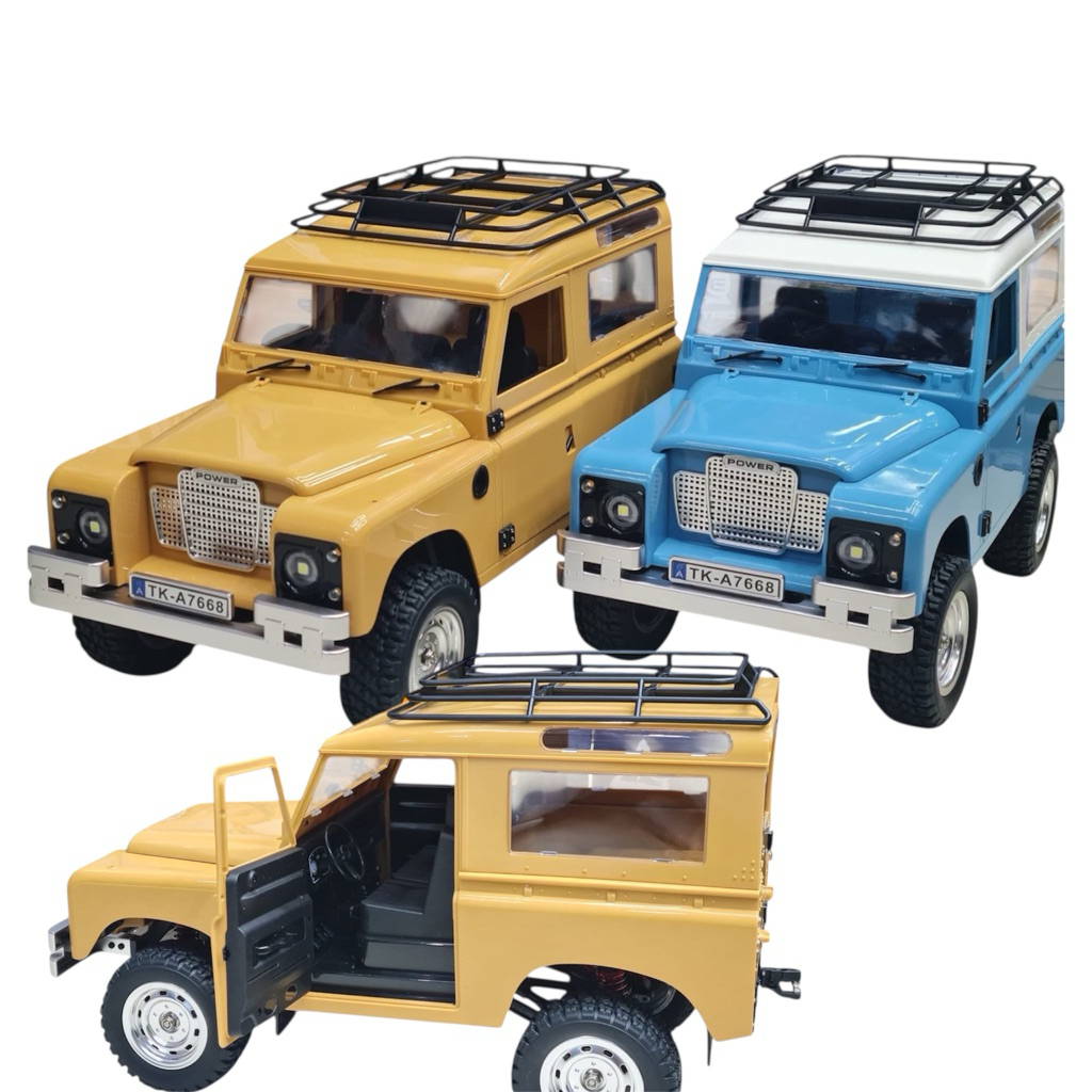รถLand Rover Defender Series R/C SG1009&SG1010 สเกล1:10ระบบไฟฟ้ารีโมท2.4GHzความเร็ว15km/hมีไฟแบตเตอรี่ชาร์จพร้อมเล่น