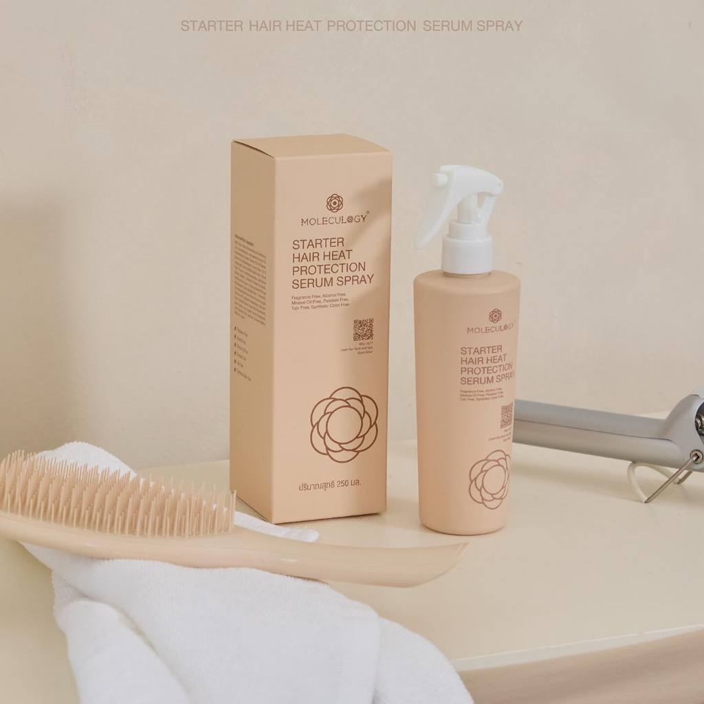 MOLECULOGY STARTER HAIR HEAT PROTECTION SERUM SPRAY 250ml