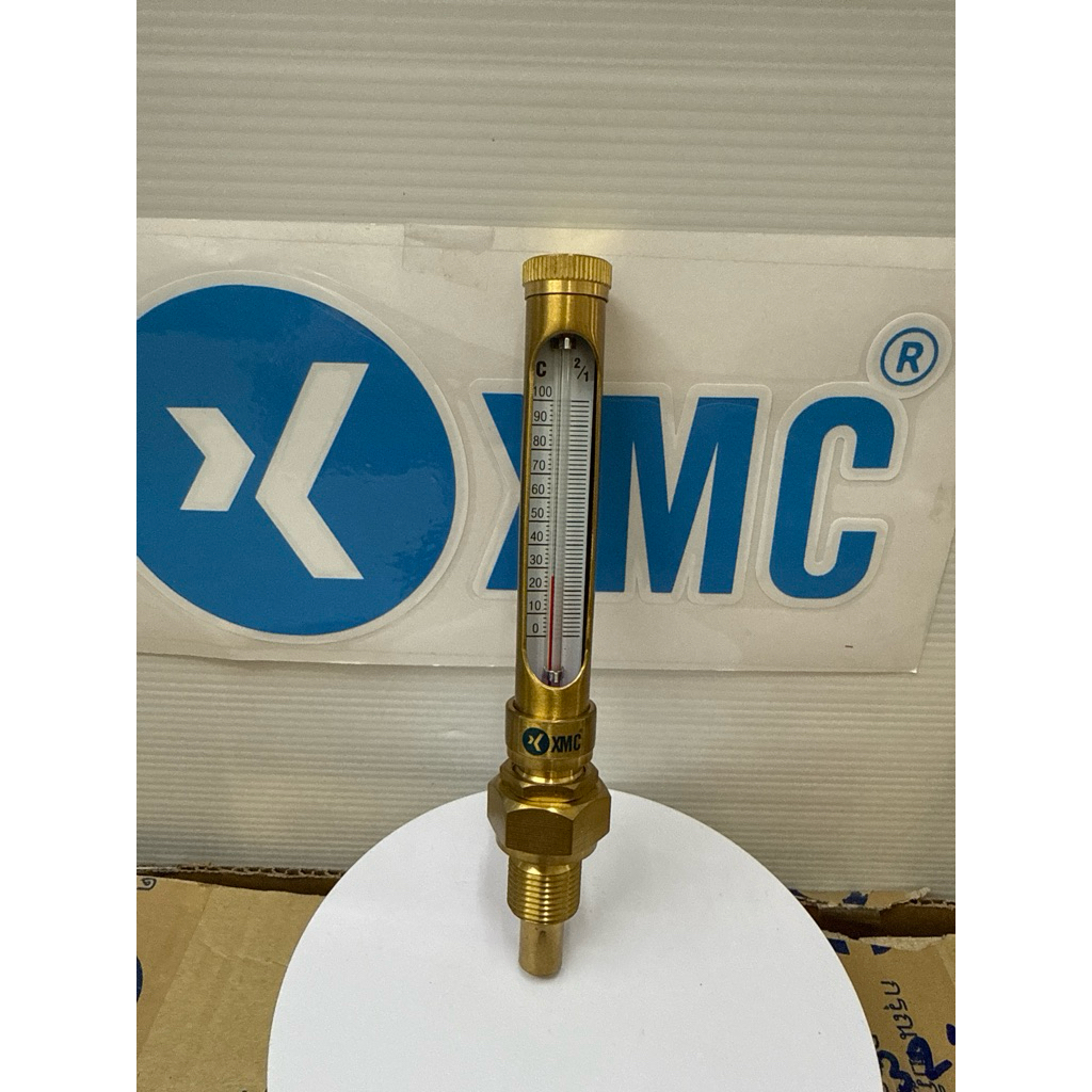 Thermometer เทอร์โมมิเตอร์แบบปรอท 100c 3/8“PF