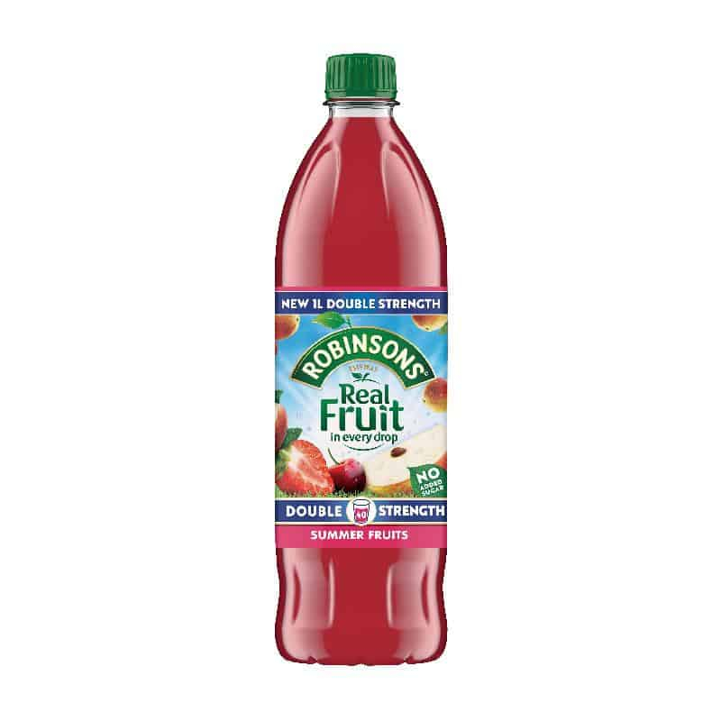 Robinsons - Summer fruit real fruit 1L น้ำเชื่อมเข้มข้นรสผลไม้รวมทำจากผลไม้แท้ 1ลิตร