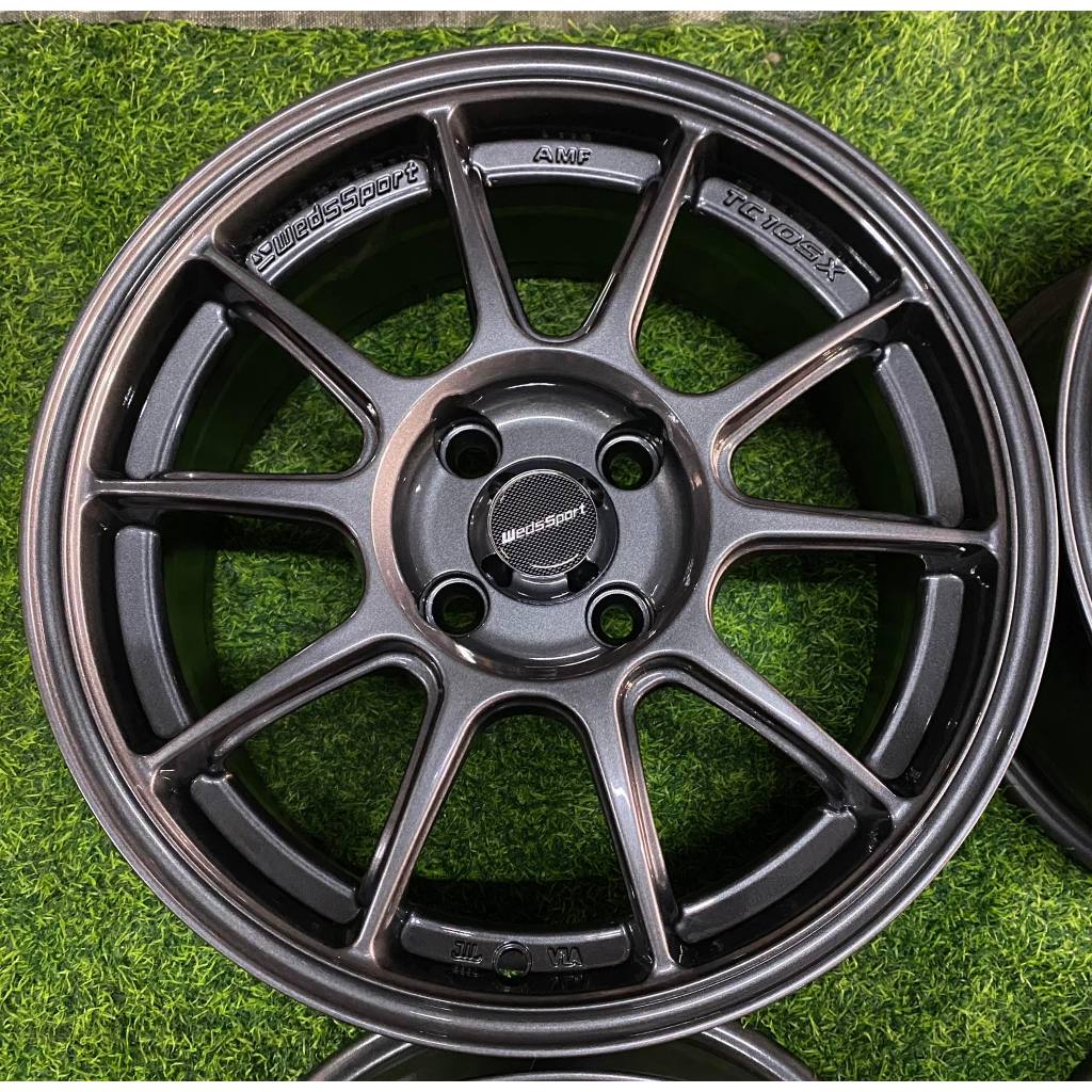 ล้อใหม่ขอบ15 Tc105x 15/7/35 สีเทากัล ชุด 8900  4/100  ☎️0873779057  📌โคราชหลัง ม วงศ์ชวลิตกุล