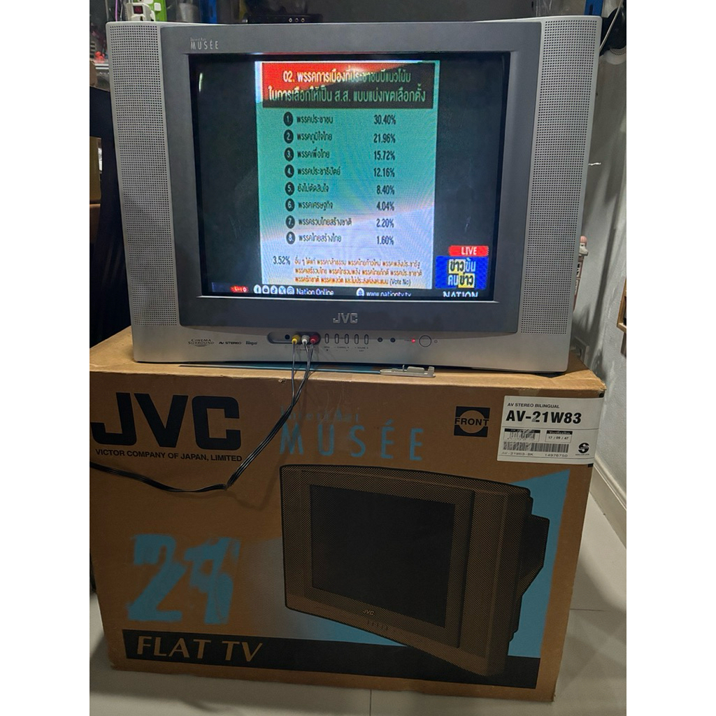 Tivi CRT màu JVC AV-21W83 21 inch với đầy đủ tính năng