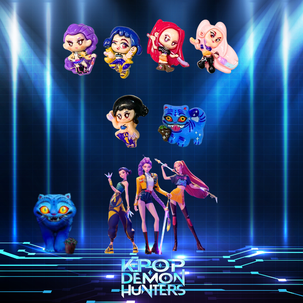 เรซิ่นk-pop  demon hunters  พร้อมส่งจากไทย